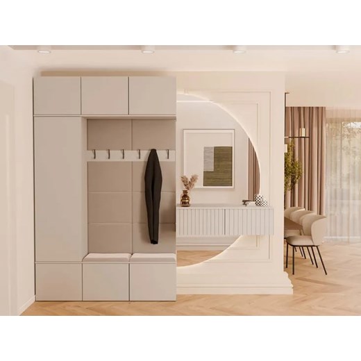 Nowoczesna kaszmirowa garderoba z siedziskiem A5-E22 Elior One Size Edinos.pl