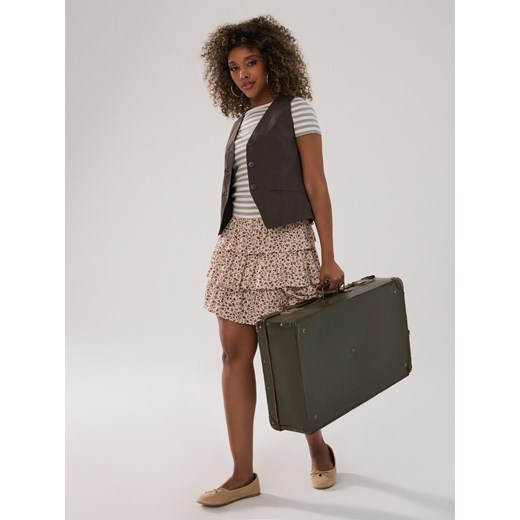 Sinsay - Koszulka w paski - zielony Sinsay XXL Sinsay