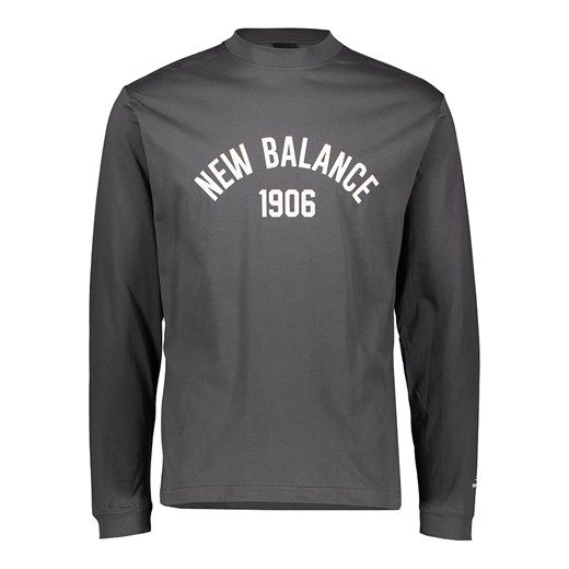 New Balance Koszulka &quot;Essentials Varsity&quot; w kolorze szarym ze sklepu Limango Polska w kategorii T-shirty męskie - zdjęcie 184548823