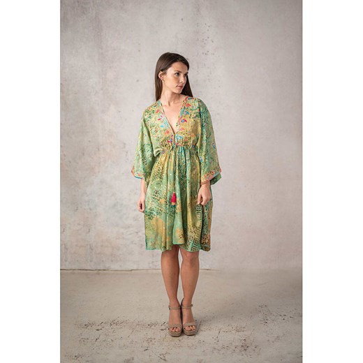 Lula Natura Sukienka w kolorze zielonym ze sklepu Limango Polska w kategorii Sukienki - zdjęcie 184549050