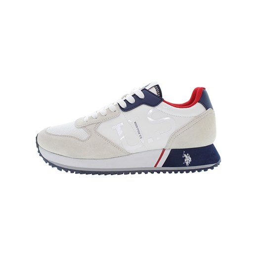 U.S. Polo Assn. Sneakersy w kolorze biało-granatowym ze sklepu Limango Polska w kategorii Buty sportowe męskie - zdjęcie 184549121