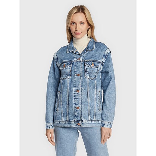 Wrangler Kurtka dżinsowa w kolorze błękitnym ze sklepu Limango Polska w kategorii Kurtki damskie - zdjęcie 184549661