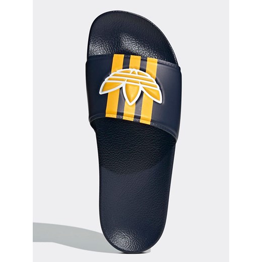 adidas Klapki w kolorze granatowo-żółtym 42 Limango Polska wyprzedaż