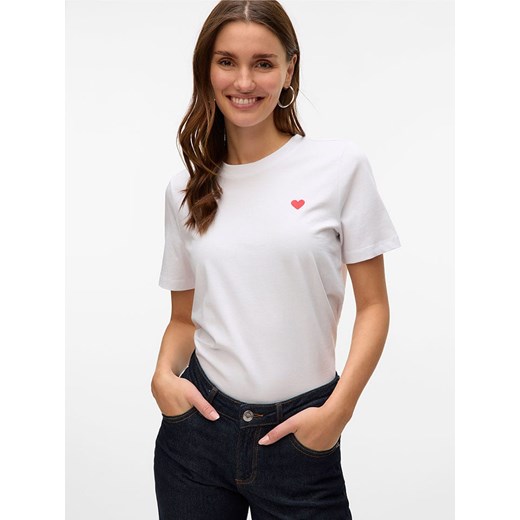 Vero Moda Koszulka w kolorze białym Vero Moda XXL Limango Polska wyprzedaż