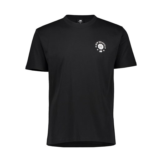 New Balance Koszulka &quot;Hoops Essentials&quot; w kolorze czarnym ze sklepu Limango Polska w kategorii T-shirty męskie - zdjęcie 184549892