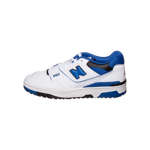 New Balance Skórzane sneakersy &quot;550&quot; w kolorze biało-niebieskim ze sklepu Limango Polska w kategorii Buty sportowe męskie - zdjęcie 184549894