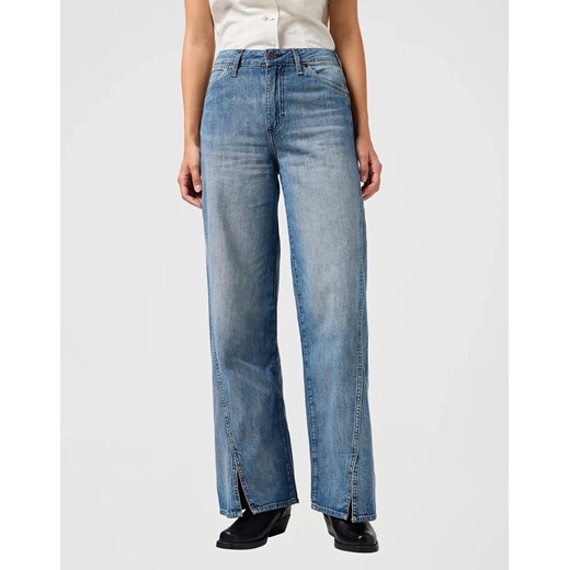 DAMSKIE SPODNIE WRANGLER SPAT LOOSE GREEN WASH 112362780 ze sklepu YouNeedit.pl w kategorii Jeansy damskie - zdjęcie 184550721