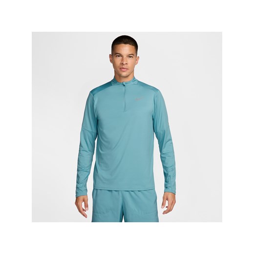 Męska bluza do biegania z zamkiem 1/2 Dri-FIT Nike Element - Niebieski ze sklepu Nike poland w kategorii Bluzy męskie - zdjęcie 184551180