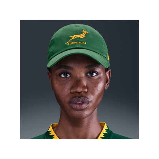 Czapka uniseks Nike Rugby Heritage 86 Springboks - Zieleń ze sklepu Nike poland w kategorii Czapki z daszkiem męskie - zdjęcie 184551184