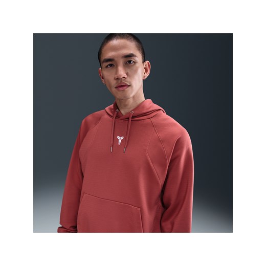 Bluza z kapturem Therma-FIT Kobe - Czerwony ze sklepu Nike poland w kategorii Bluzy męskie - zdjęcie 184551203