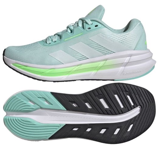 Buty do biegania adidas Questar 3 W JQ5068 zielone 39 1/3 ButyModne.pl