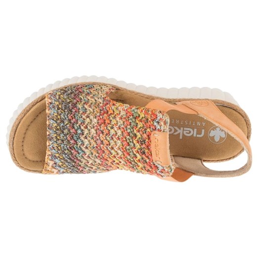 Sandały Rieker W 69172-92 wielokolorowe Rieker 42 ButyModne.pl