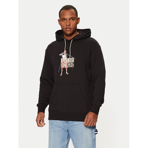 Puma Bluza One Piece 624666 Czarny Regular Fit ze sklepu MODIVO w kategorii Bluzy męskie - zdjęcie 184551800