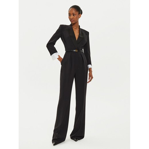 Elisabetta Franchi Kombinezon TU-029-47E2 Czarny Regular Fit Elisabetta Franchi 40 MODIVO