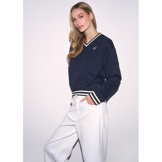 Bluza damska z dzianiny bawełnianej ze sklepu Diverse w kategorii Bluzy damskie - zdjęcie 184552413