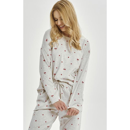 Bawełniana piżama damska Adele 3430, Kolor melanż, Rozmiar XL, Taro ze sklepu Intymna w kategorii Piżamy damskie - zdjęcie 184553111