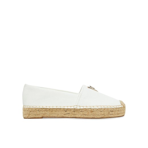 Guess Espadryle FLJLND LEA14 Biały ze sklepu MODIVO w kategorii Espadryle damskie - zdjęcie 184553453