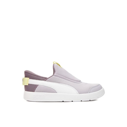 Puma Sneakersy COURTFLEX V3 SLIPTECH PS 39973408 Fioletowy ze sklepu MODIVO w kategorii Buty sportowe dziecięce - zdjęcie 184553454