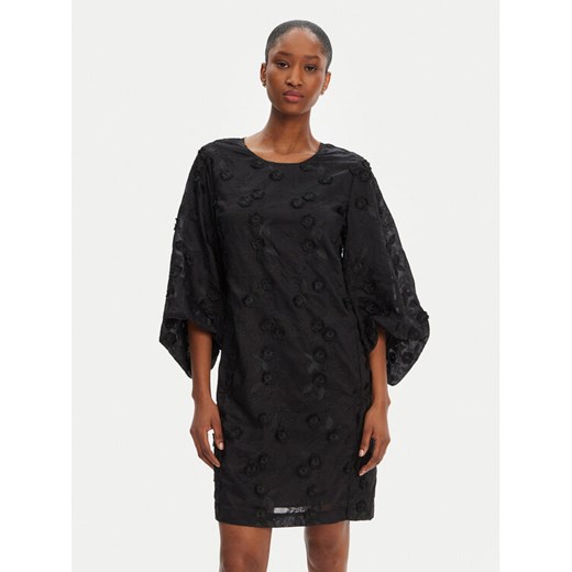 Munthe Bluzka Pansi 252131625225 Czarny Regular Fit ze sklepu MODIVO w kategorii Bluzki damskie - zdjęcie 184553462