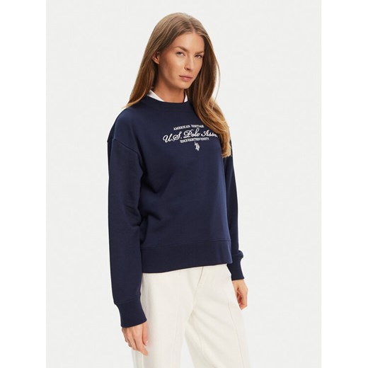 U.S. Polo Assn. Bluza WUP1352 Granatowy Regular Fit ze sklepu MODIVO w kategorii Bluzy damskie - zdjęcie 184553492