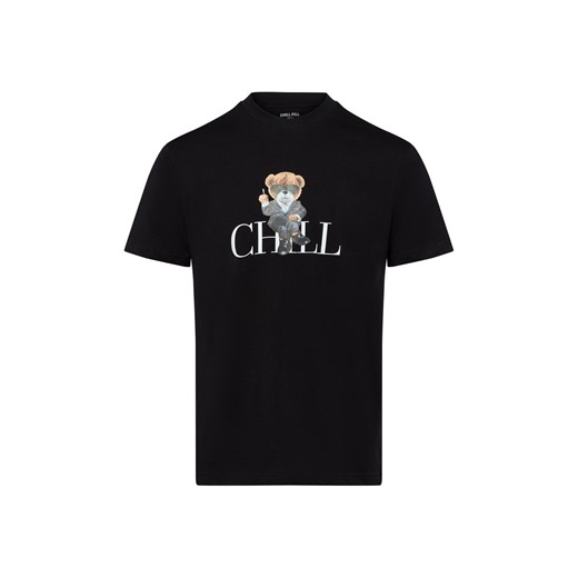 Chill Pill Koszulka męska - Luxury Bear Mężczyźni Bawełna czarny nadruk ze sklepu vangraaf w kategorii T-shirty męskie - zdjęcie 184554193