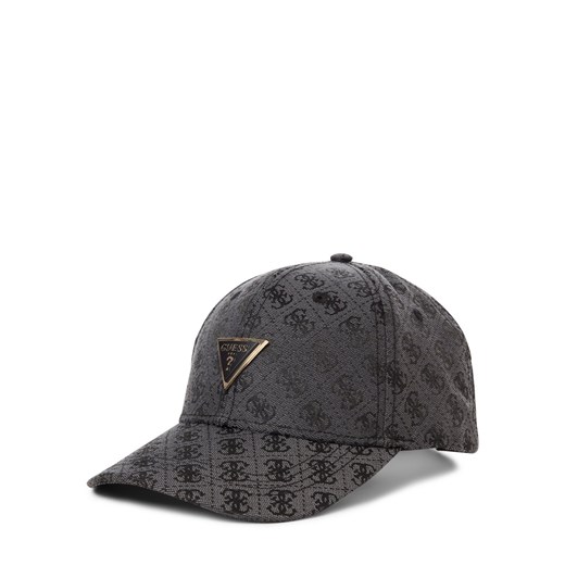 GUESS Damska czapka z logo Kobiety antracytowy wzorzysty ze sklepu vangraaf w kategorii Czapki z daszkiem damskie - zdjęcie 184554200
