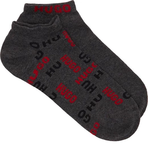 Hugo Bodywear Skarpety 2-pack LOGOALLOVER ze sklepu Gomez Fashion Store w kategorii Skarpetki męskie - zdjęcie 184554892