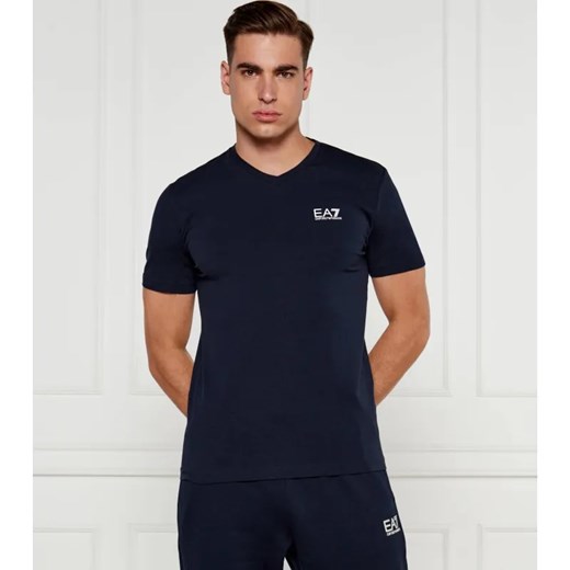 EA7 T-shirt | Regular Fit ze sklepu Gomez Fashion Store w kategorii T-shirty męskie - zdjęcie 184554910