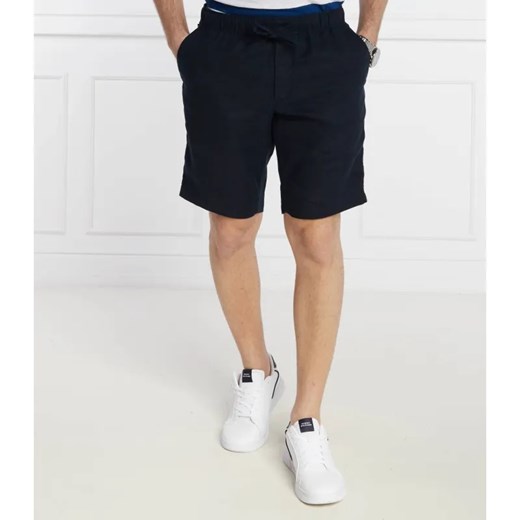 Tommy Hilfiger Lniane szorty HARLEM | Regular Fit ze sklepu Gomez Fashion Store w kategorii Spodenki męskie - zdjęcie 184554913