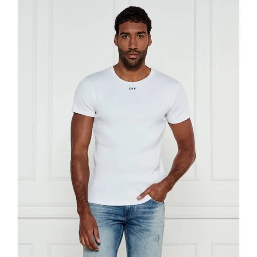 OFF-WHITE T-shirt | Shaped fit ze sklepu Gomez Fashion Store w kategorii T-shirty męskie - zdjęcie 184554932
