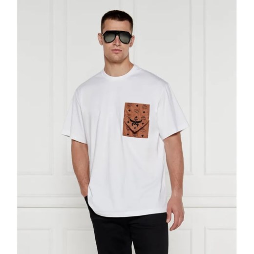 MCM T-shirt | Relaxed fit ze sklepu Gomez Fashion Store w kategorii T-shirty męskie - zdjęcie 184554941