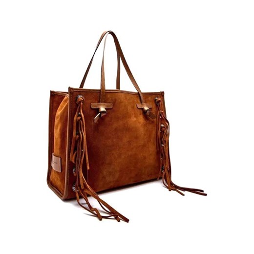 Shopper bag Gianni Chiarini skórzana 