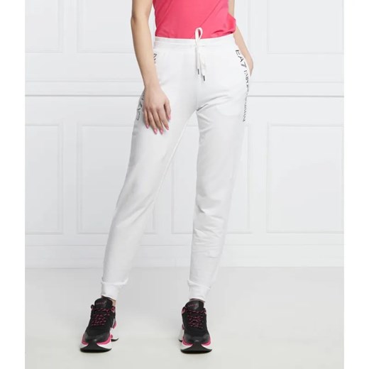 EA7 Spodnie | Regular Fit ze sklepu Gomez Fashion Store w kategorii Spodnie damskie - zdjęcie 184555644