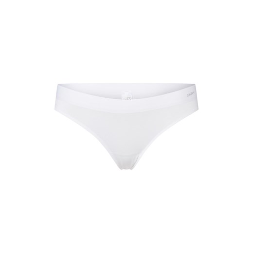 SKINY Stringi Kobiety wiskoza biały jednolity ze sklepu vangraaf w kategorii Majtki damskie - zdjęcie 184555752