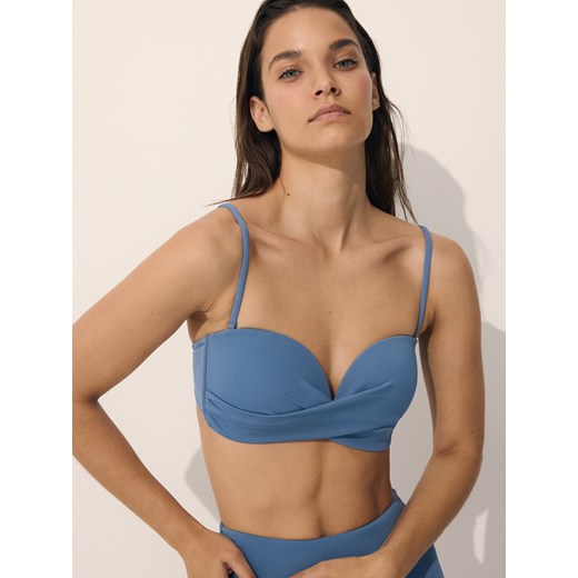 Reserved - Góra od bikini - niebieski Reserved 36 wyprzedaż Reserved