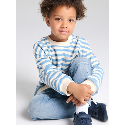 Sinsay - Jeansy slim - niebieski Sinsay 140 (9-10 l) Sinsay