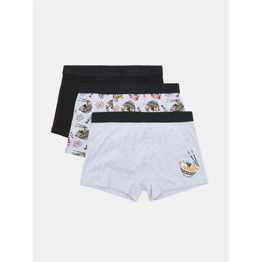 Sinsay - Bokserki Classic 3 pack - wielobarwny ze sklepu Sinsay w kategorii Majtki męskie - zdjęcie 184557094