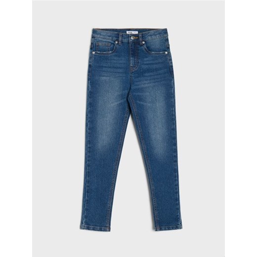 Sinsay - Jeansy slim fit - granatowy ze sklepu Sinsay w kategorii Spodnie chłopięce - zdjęcie 184557100