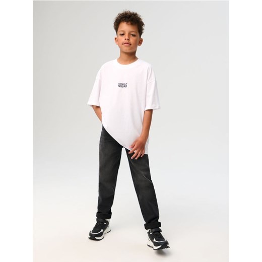Sinsay - Jeansy slim fit - czarny ze sklepu Sinsay w kategorii Spodnie chłopięce - zdjęcie 184557101
