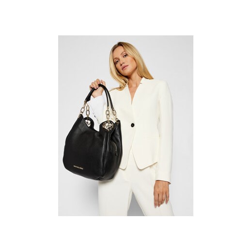 Torebka MICHAEL Michael Kors Lillie 30T9G0LE3L Czarny Michael Michael Kors 00 eobuwie.pl