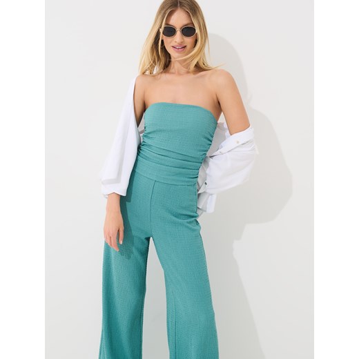 Mohito - Top bez ramiączek - turkusowy ze sklepu Mohito w kategorii Bluzki damskie - zdjęcie 184557800
