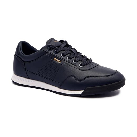 BOSS BLACK Skórzane sneakersy Nitan_ltpf ze sklepu Gomez Fashion Store w kategorii Buty sportowe męskie - zdjęcie 184557972
