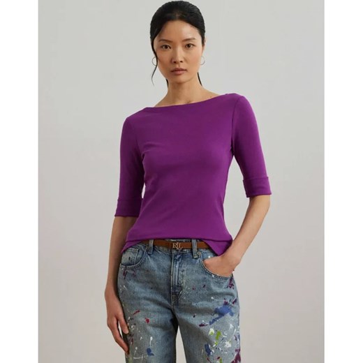 LAUREN RALPH LAUREN Bluzka Judy | Slim Fit ze sklepu Gomez Fashion Store w kategorii Bluzki damskie - zdjęcie 184558061