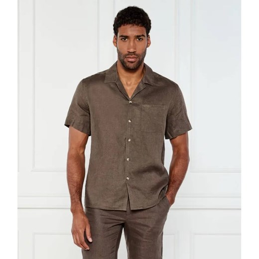 Sand Copenhagen Lniana koszula M - Chad | Regular Fit ze sklepu Gomez Fashion Store w kategorii Koszule męskie - zdjęcie 184558074