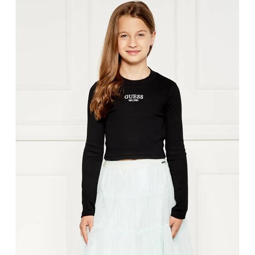 Guess Bluzka | Cropped Fit | stretch ze sklepu Gomez Fashion Store w kategorii Bluzki dziewczęce - zdjęcie 184558730