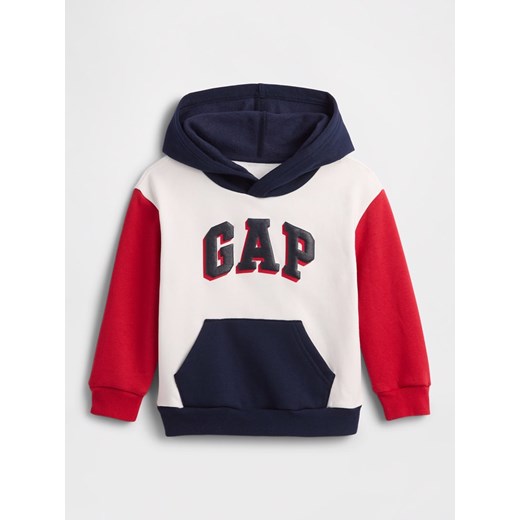 GAP Bluza w kolorze biało-granatowo-czerwonym ze sklepu Limango Polska w kategorii Bluzy chłopięce - zdjęcie 184558980