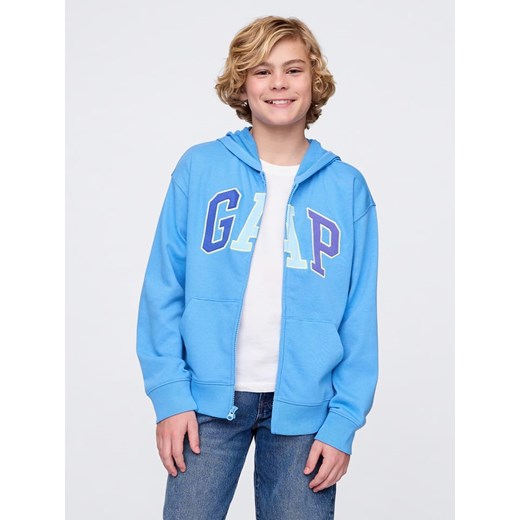 GAP Bluza w kolorze błękitnym ze sklepu Limango Polska w kategorii Bluzy chłopięce - zdjęcie 184559083