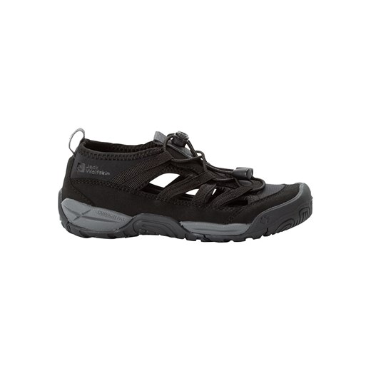 Jack Wolfskin Półsandały &quot;VillI&quot; w kolorze czarnym ze sklepu Limango Polska w kategorii Sandały dziecięce - zdjęcie 184559170
