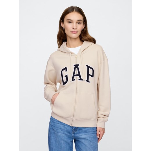 GAP Bluza w kolorze beżowym ze sklepu Limango Polska w kategorii Bluzy damskie - zdjęcie 184559340