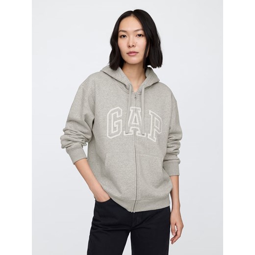 GAP Bluza w kolorze szarym ze sklepu Limango Polska w kategorii Bluzy damskie - zdjęcie 184559344